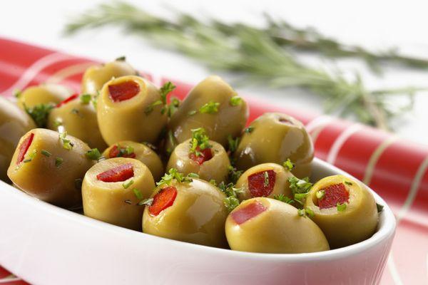 marinated olives