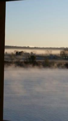 Banks of Kentucky in the mist