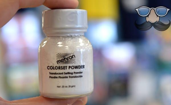 Don't let your makeup smear or run!  Use Colorset Powder to lock in your makeup so that it doesn't smear or smudge.