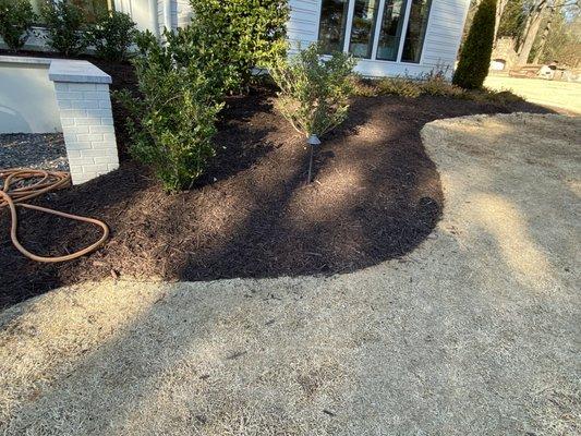 Mulch yard