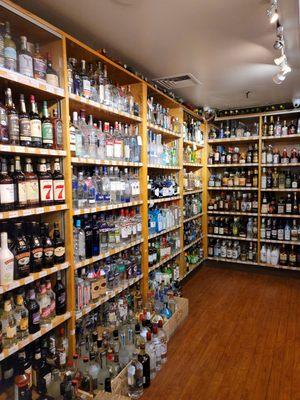 Liquor selection