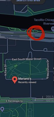 Mariano's and location of auto Pound