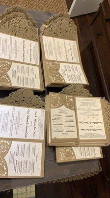 Wedding invitations