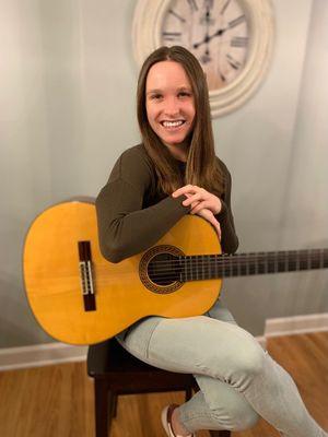 Shout out to Megan Kudla our wonderful guitar teacher! Great work Megan!