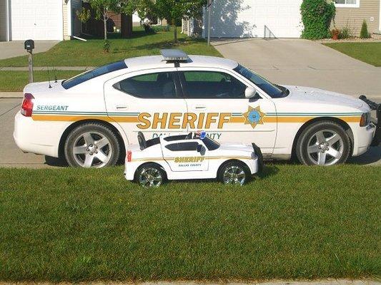 Police Car Lettering, Waukee, IA