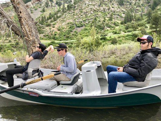 Max Kelley was a great guide and kept my teens on the fish. They said it was great fun.