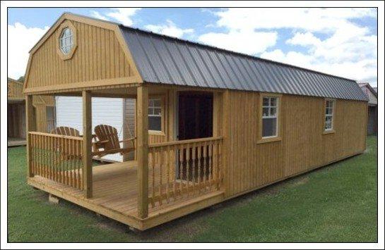 Deluxe Lofted Cabin w/Swing