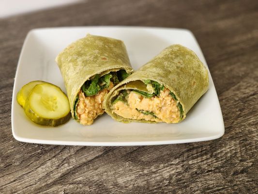 Buffalo Chickpea wrap