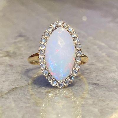 1900's opal ring