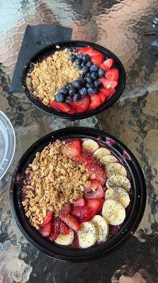 me and my sister ate acai bowls after our gym session, very good! highly recommend