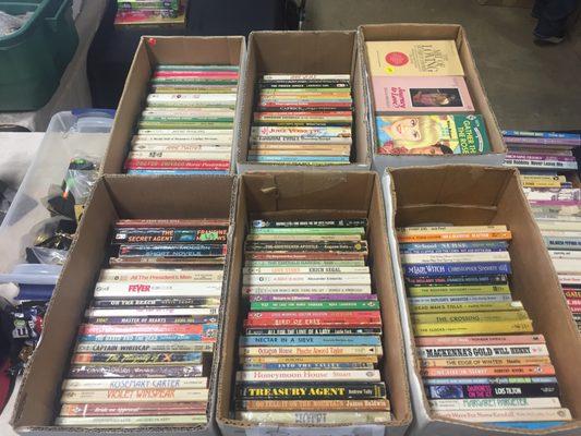 Paperback books for sale,pulps,magazines you name it.