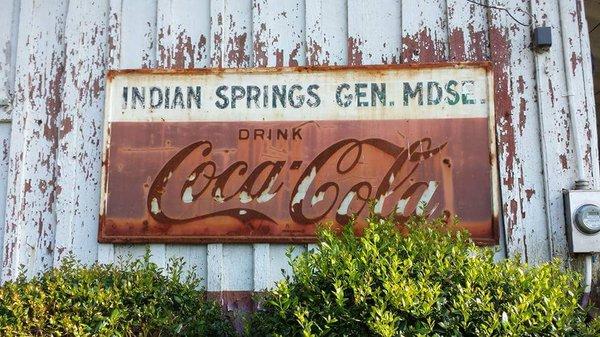 Indian Springs old Coca-Cola sign