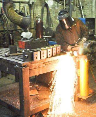 We offer in-house welding and plasma-cutting services