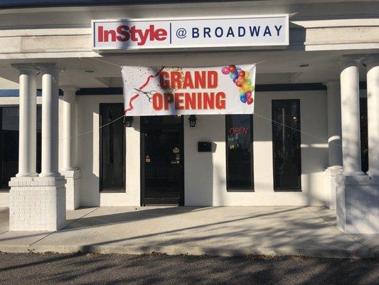 IN STYLE FAMILY IS BACK HAVING MERGED WITH BROADWAY TO BRING YOU MEN'S AS WELL AS LADIES DRESSWEAR.