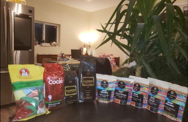 Line of coffee products