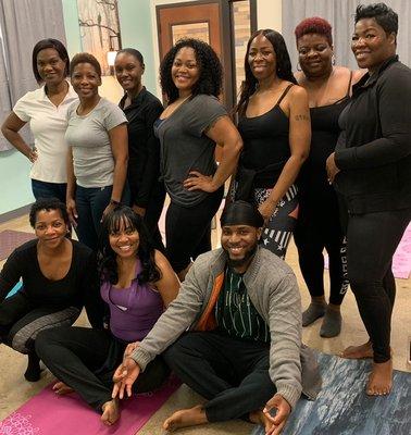 Women's class at the Peace and Love Lifestyle