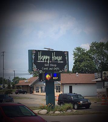 Happy House Gift Shop Sign