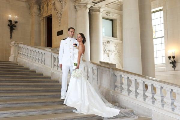 Wedding at the United States Naval Academy