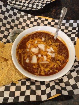 Perfect day for some award winning chili!