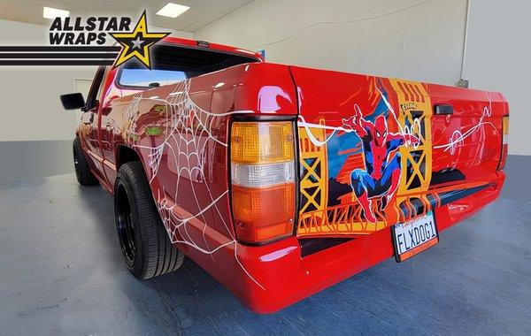 Tail Gate Wrap and Decals