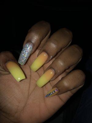 a set from my home nail tech