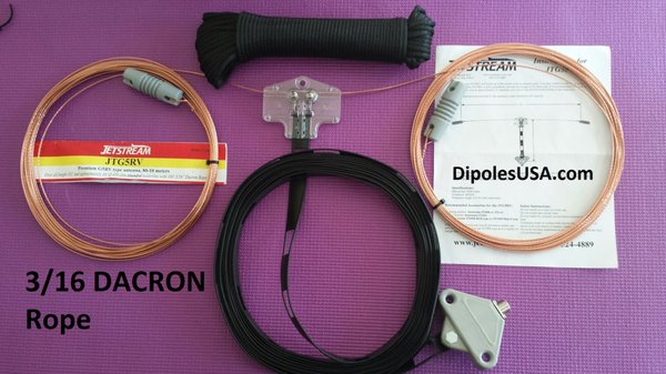 PREMIUM G5RV 102' LONG, 10-80 METERS This item is currently in stock. $79.99 102' overal length  10-80 meters with antenna tuner