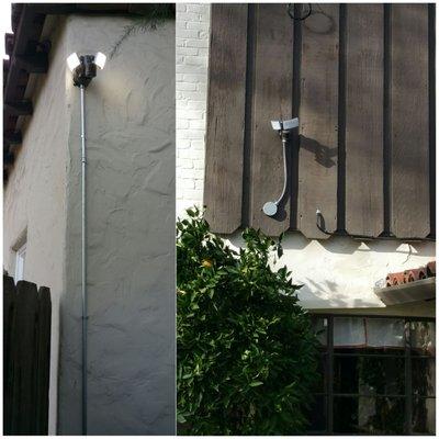 LED Motion Activated Security Lights