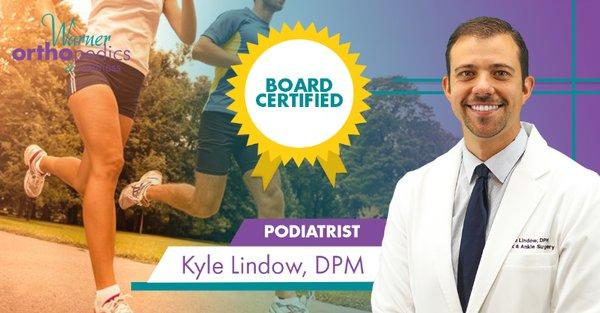 Kyle Lindow, DPM - Warner Orthopedics and Wellness