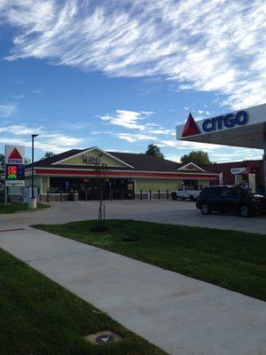 We are located inside the Freedom Express/Citgo.