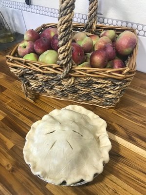 Pie Making Class using freshly picked apples from Fort Collins