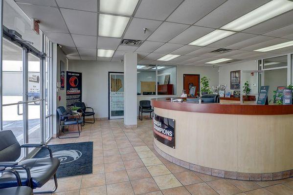 Customer Waiting Area (Interior Space)