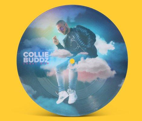 7" picture disc vinyl record, pressed by 16kHz