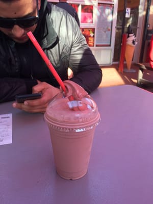 Chocolate cappuccino shake.. Really good