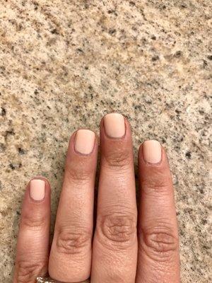 9 days later- regular manicure, NOT gel!