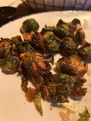 Fried Brussel sprouts