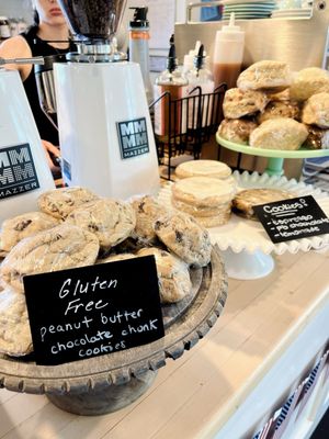 Pastry and cookie selection