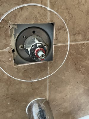 Bath  shower faucet repair