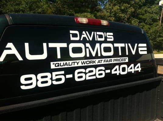 Quality work at great prices. If you need any type of auto work, oil change or tires I highly recommend this shop.