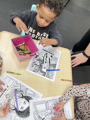 Daily activities include: literacy, math and science, art and creativity, sensory play, and more!