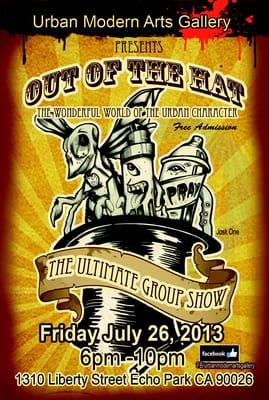 Out of the Hat exhibition.