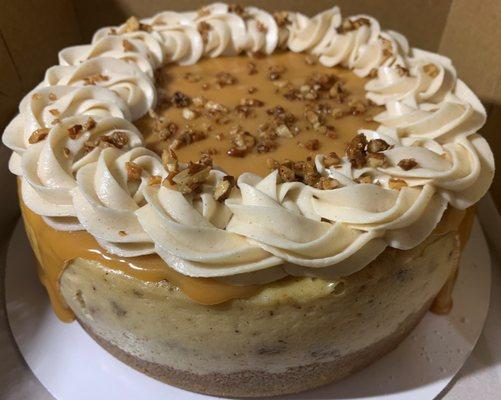 Butter Pecan Cheesecake