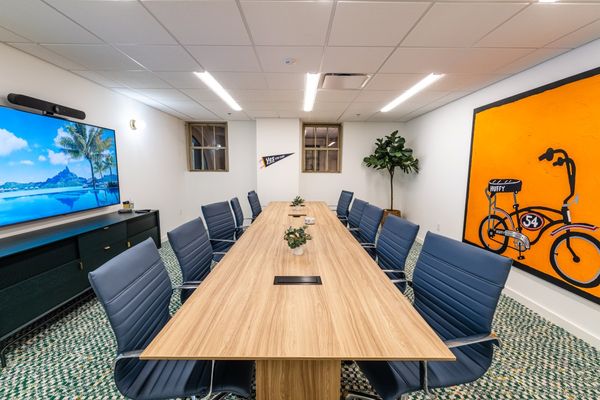 The Parker meeting room, THRIVE | Asheville