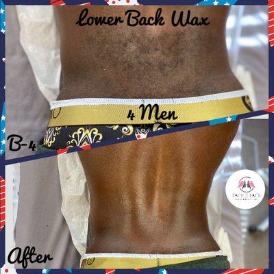 Lower Back Wax