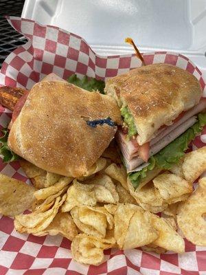 TBA - Turkey bacon avocado sandwich