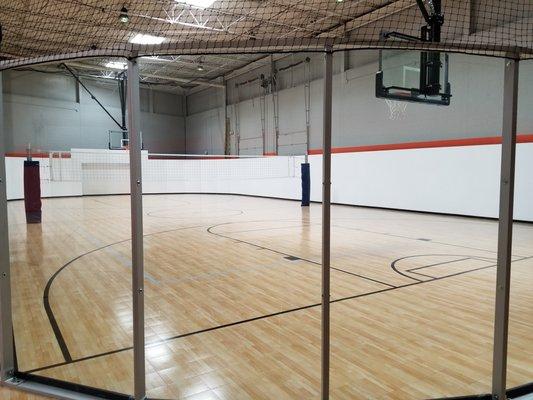 Inline Hockey, Futsal, and any other sport you can think of on this sport court rink system.