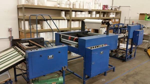 Larger volume or sheet size volume run lamination