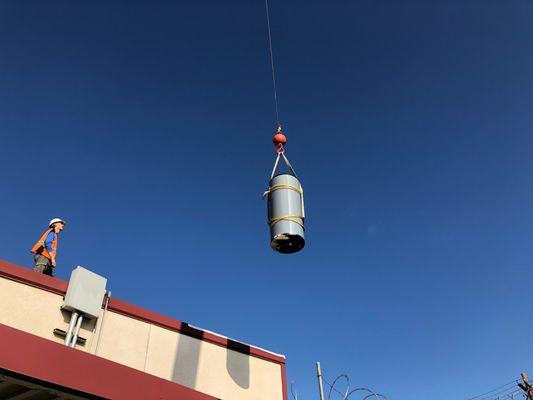 Commercial Water Heater Install.