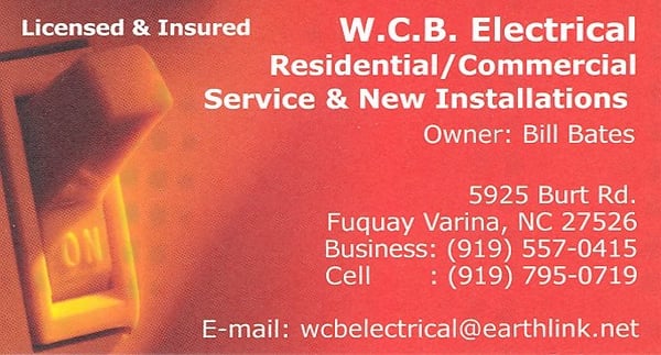 W.C.B. Electrical