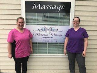 Where it all began....then there were two. Mariposa Massage 2018