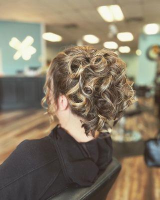 Formal updo